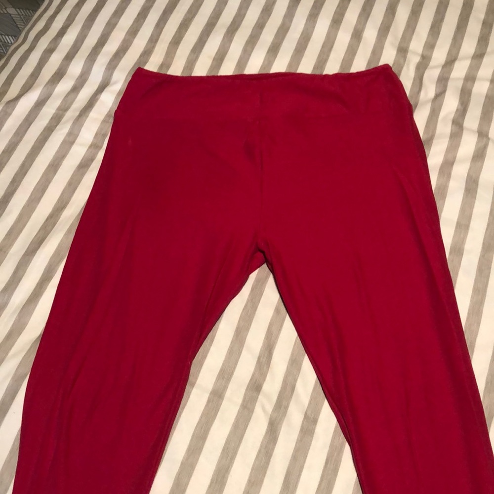 Pink lularoe leggings